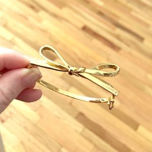 Gold, Kate Spade Bow bangle